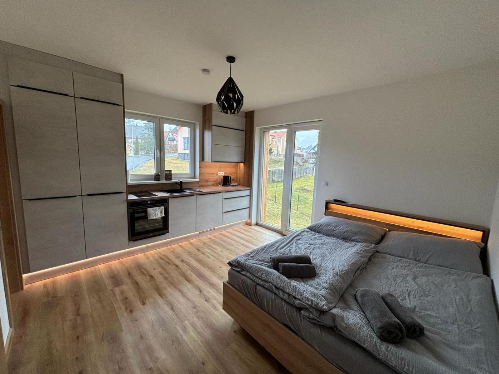 Apartmany U Plaze Lipna - Male Lipno Cerna v Posumavi Bagian luar foto